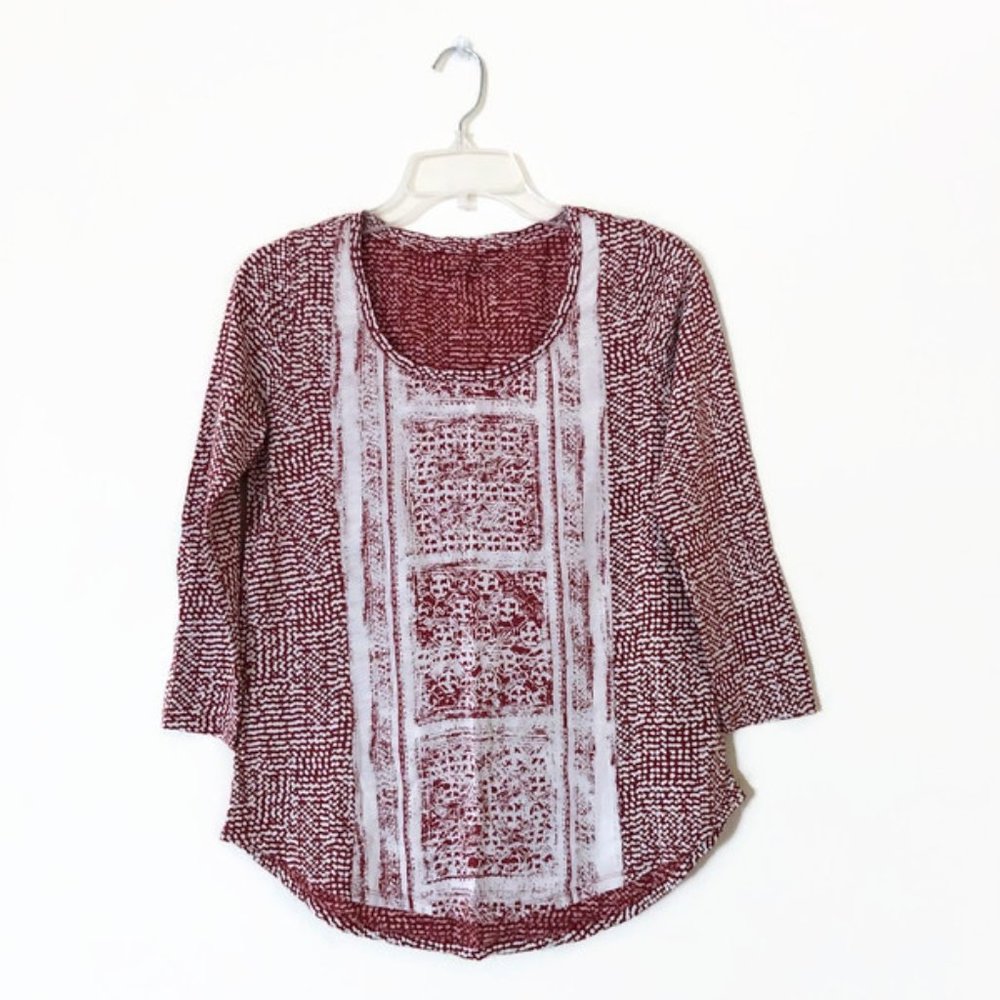 Soft blouse with 3/4 sleeves ✿